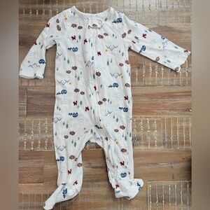 (3/$15) Carter’s Child of Mine Baby Double Zipper Footie Sleeper 3-6 Months